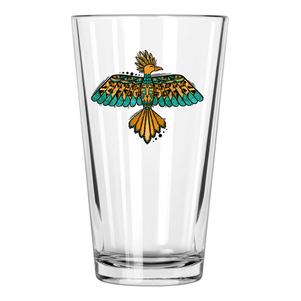 Lucky Bird Beer Glass